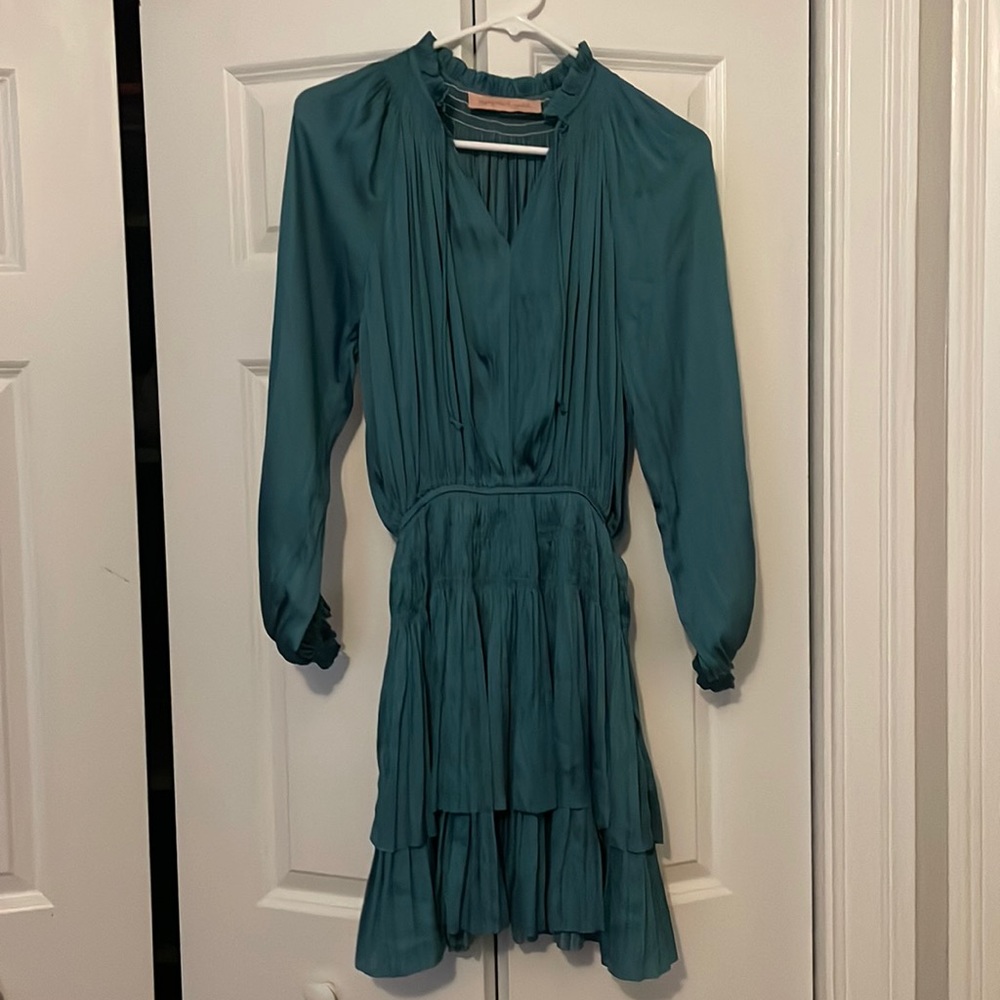 Gypsy and Gold green / teal dress